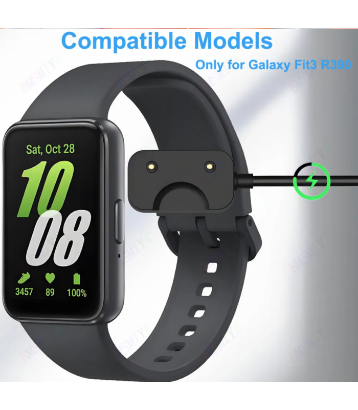 USB Charger charging Cable Lead for Samsung Galaxy Fit3 Fit 3 Smart Watch R390