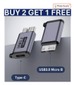 Micro USB-B 3.0 to USB-C Portable Convertor High-speed Hard Drive Cable