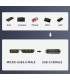 Micro USB-B 3.0 to USB-C Portable Convertor High-speed Hard Drive Cable