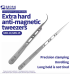 MECHANIC G-15 Curved Super Hard Anti-magnetic Tweezers for Repair PCB boards