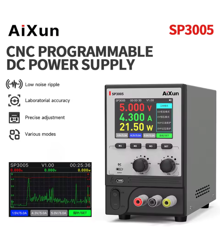 Aixun SP3005 Programmable Regulated DC Power Supply High Precision for repair