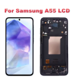 TFT LCD For Samsung Galaxy A55/A556 Display Touch Screen Digitizer With Frame