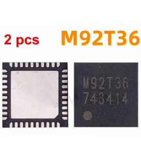 2 pcs New M92T36 Power Management IC Chip for Nintendo Switch lite Console