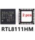 2 Pcs REALTEK RTL8111HM Chip IC component