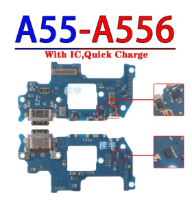 Charging Port Dock Connector Flex Board For Samsung Galaxy A55 5G SM-A556B UK