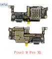 Google Pixel 9 Pro XL Replacement Charging Port Dock Flex Board sim reader