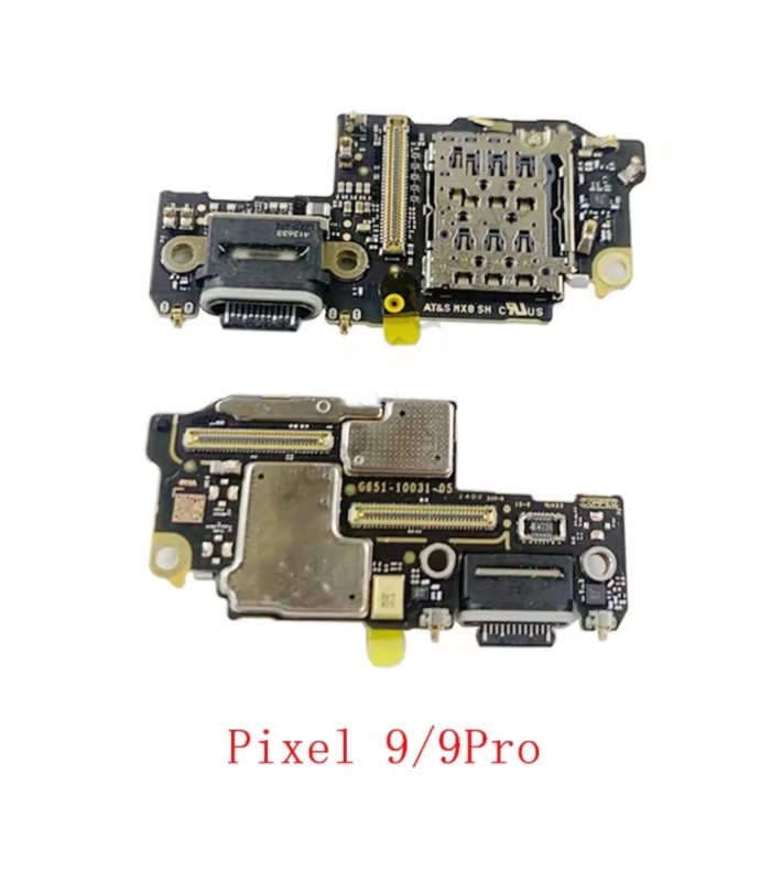 GENUINE GOOGLE PIXEL 9 PRO CHARGING CHARGER PORT FLEX SIM simcard READER board