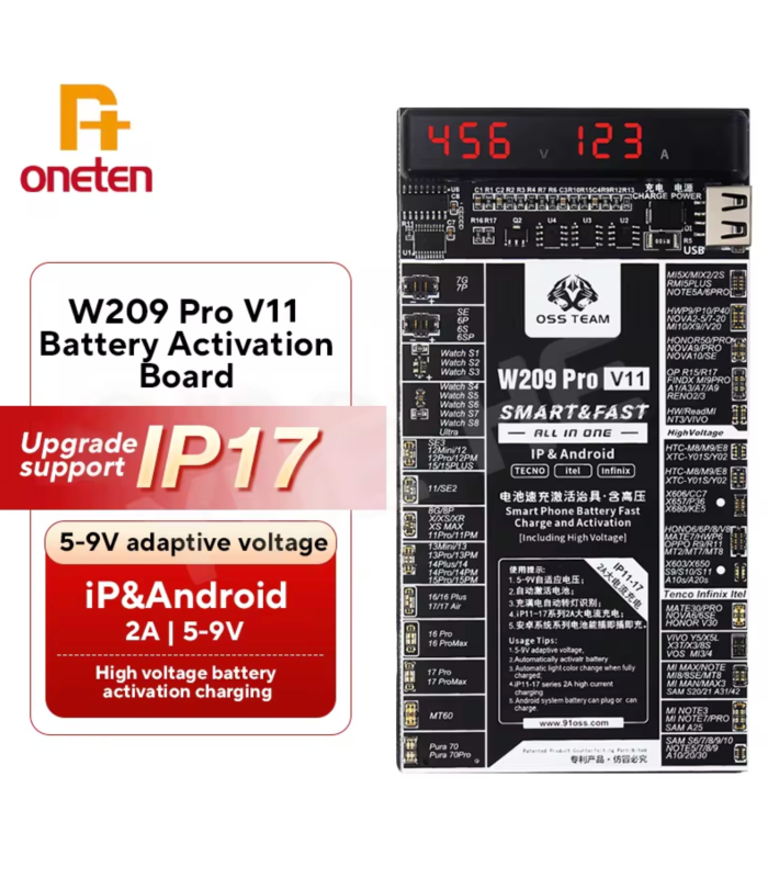 Apple iPhone 6 to 17 activation fast Quick battery charger booster OSS W209