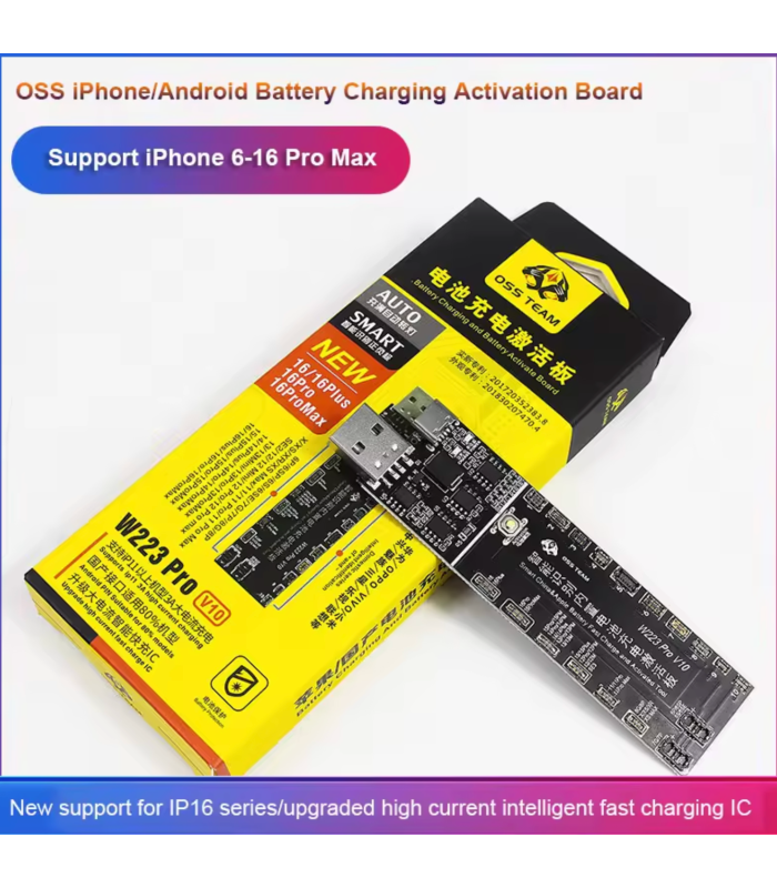 Smart Charging Battery Phone W223 Pro Activation Board For IPhone 6 -16 MAX
