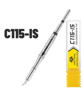 OSS Team C115-is soldering iron solder tip Conical bent point 0.3 JBC compatible