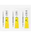 OSS Team C115-i k is soldering iron solder tip set Knife point conical bent