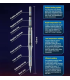OSS Team C115-i k is soldering iron solder tip set Knife point conical bent