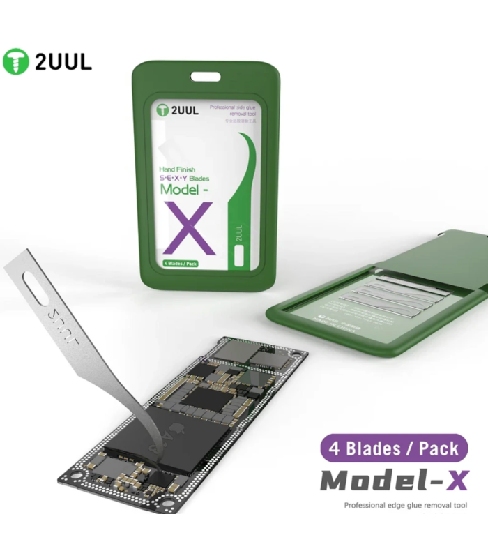 2UUL DA16 Precision Hand‑Finish Blades set – Model S (No Handle)