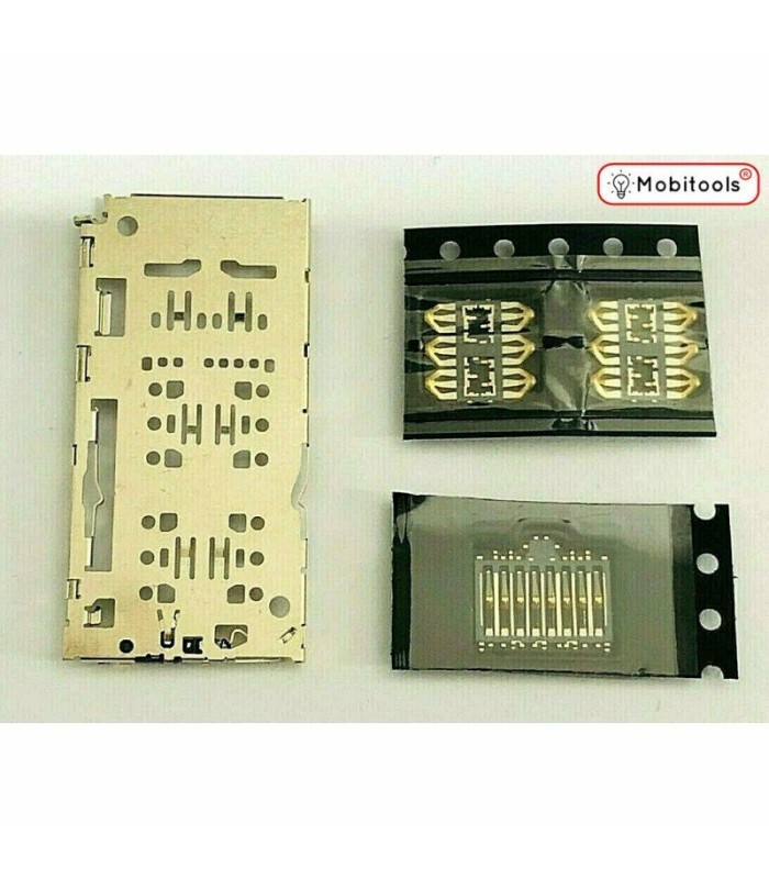 Dual Sim SD Card Reader Tray Holder For Samsung Galaxy A10 A10s 20 A30 A50 A70