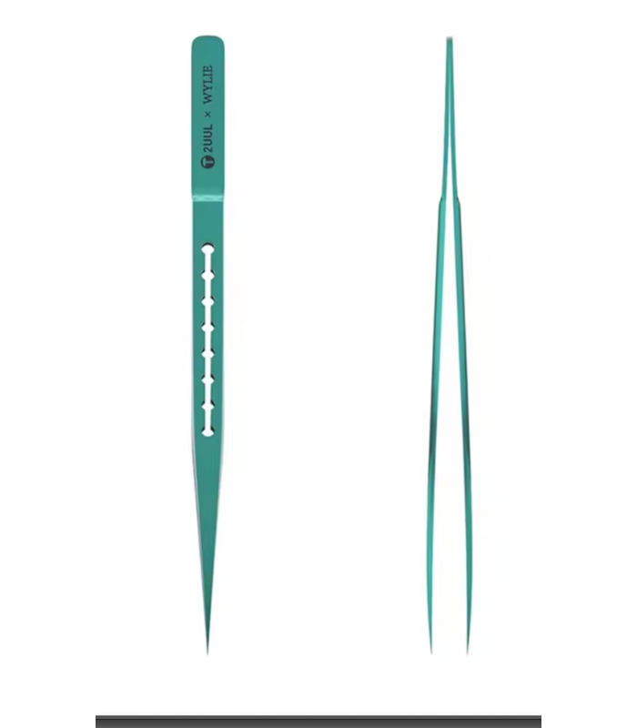 2UUL Titanium Alloy Ultralight Tweezer for Precise Phone Board Repair - Straight