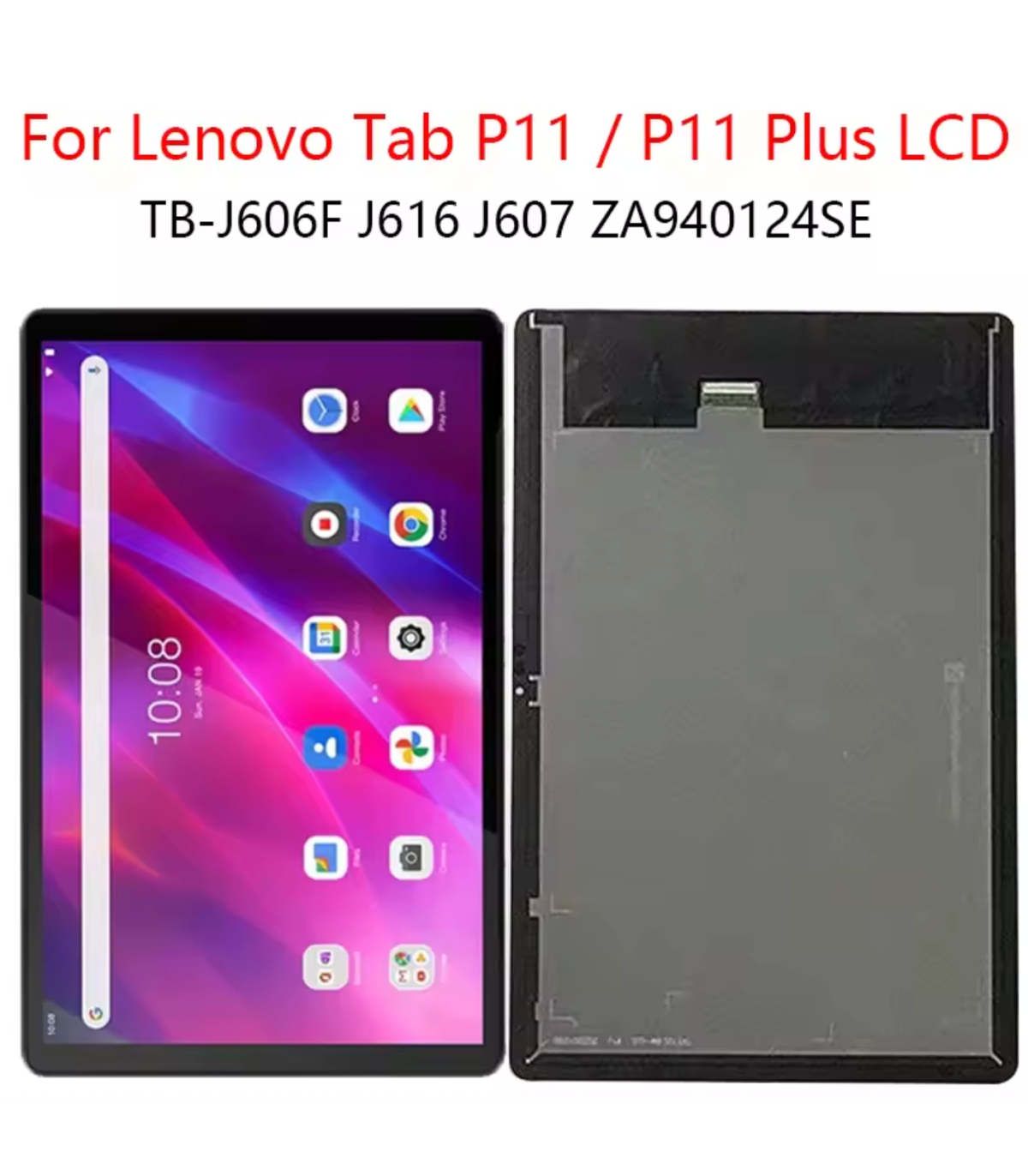 Lenovo Tab P11 /Plus TB-J606F TB-J616 TB-J607 LCD Display Screen Touch