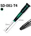PRO'S KIT Proskit T4 SCREWDRIVER screw driver SD0-081-T4  rubber handle