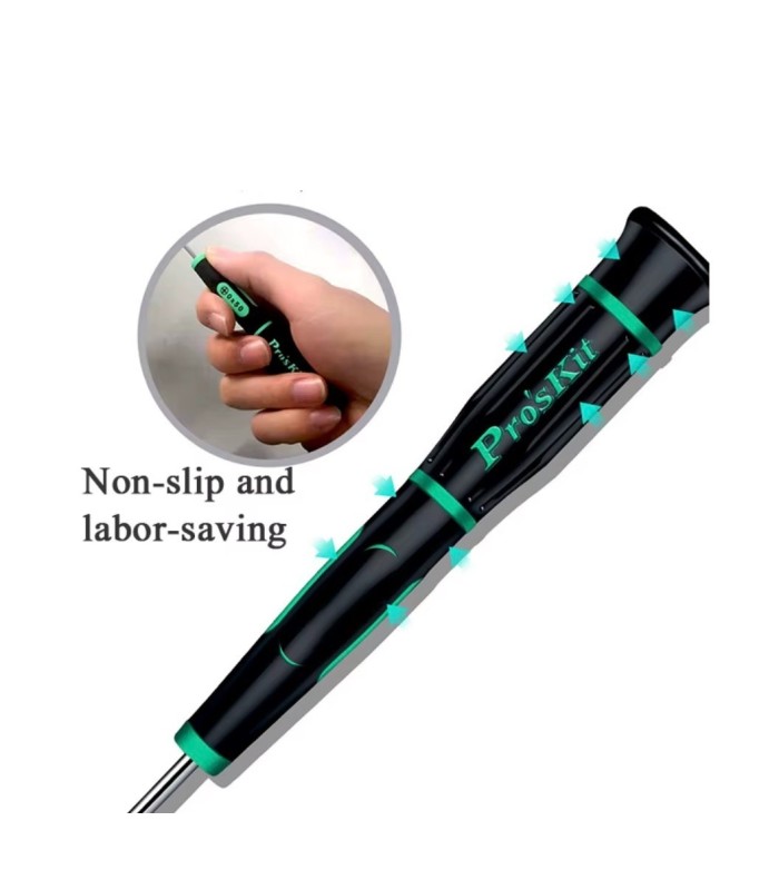 PRO'S KIT Proskit T4 SCREWDRIVER screw driver SD0-081-T4  rubber handle