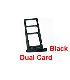 Motorola Moto G6 Replacement Dual Sim Card Tray Black