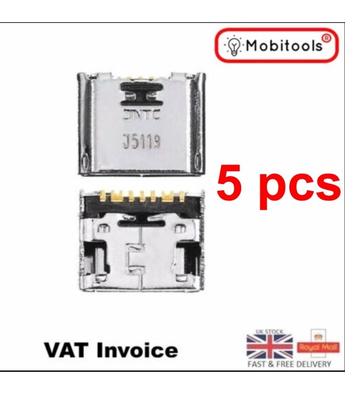 5 pcs SAMSUNG GALAXY TAB A SM-T580 T585 USB Charging Connector Port Jack Socket