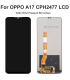 OPPO A17 A17K CPH2477 LCD Display Touch touchpad Screen Digitizer Glass