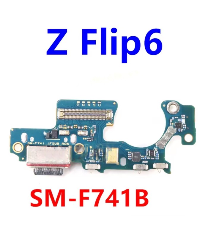 Samsung Galaxy Z Flip 6 F741 Charging Port PBC Connector Replacement Board Flex