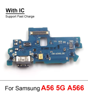 Samsung A566 Galaxy A56  Charging Port Connector Sim Reader Flex Cable PCB board