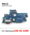 Samsung A566 Galaxy A56  Charging Port Connector Sim Reader Flex Cable PCB board