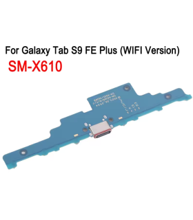Samsung Galaxy TAB S9 FE+ SM-X610 Type-C USB Charging Port Board flex