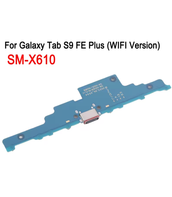 Samsung Galaxy TAB S9 FE+ SM-X610 Type-C USB Charging Port Board flex