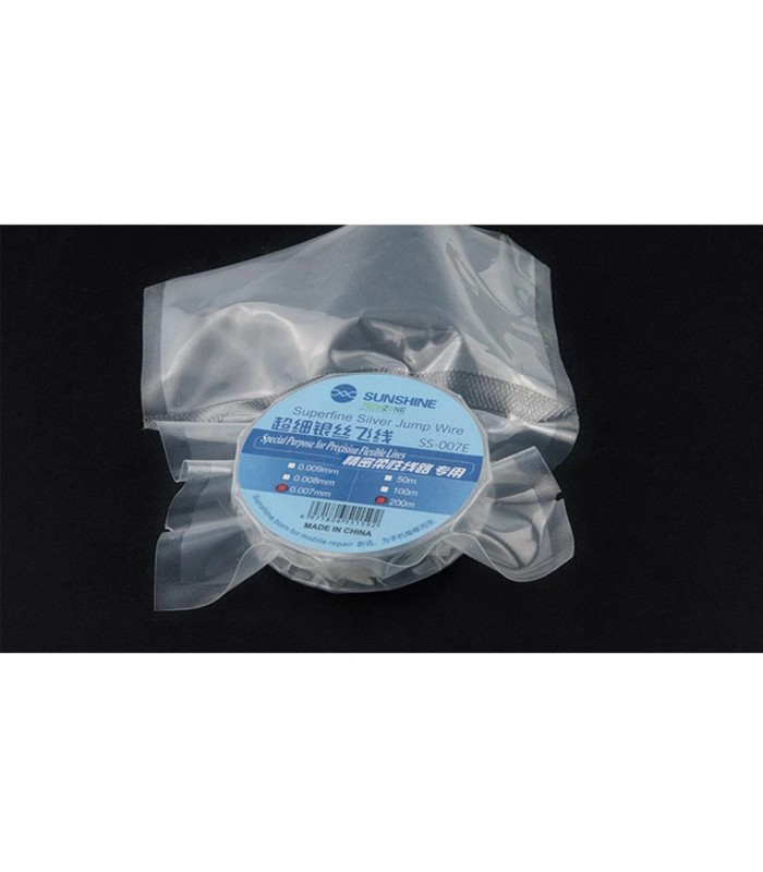 SUNSHINE 0.007mm uninsulated Copper Jump FlyLine Wire For Motherboard Repair