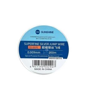 SUNSHINE 0.009mm uninsulated Copper Jump FlyLine Wire iPhone Motherboard Repair