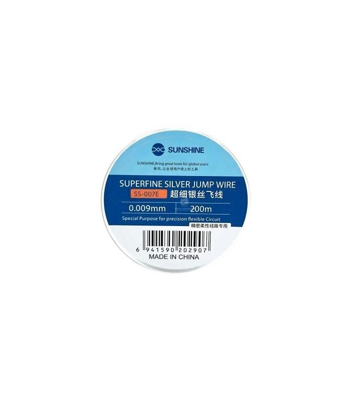 SUNSHINE 0.009mm uninsulated Copper Jump FlyLine Wire iPhone Motherboard Repair