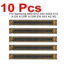 10 pcs Samsung A12 A13 A14 A15 A23 A22 A32 A53 LCD Display Screen FPC Connector
