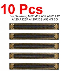 10 pcs Samsung A12 A13 A14 A15 A23 A22 A32 A53 LCD Display Screen FPC Connector
