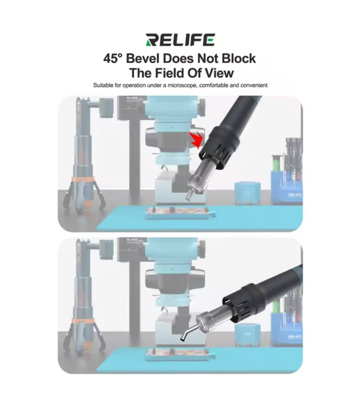Set of Heat Nozzle Replacement for Quick 861 DW 861DW Rework Station 6 Pieces
