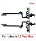 Apple iPhone 15 Pro Max ON OFF Power Volume Button Flex Cable Replacement