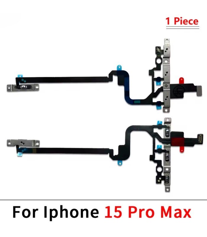Apple iPhone 15 Pro Max ON OFF Power Volume Button Flex Cable Replacement