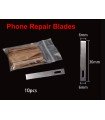 2pack 10-Blade  Aluminium Alloy Phone Back Cover Glass Remover Mobile Repair Tool