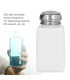 2 Pcs Alcohol IPA Spirit Push Dispensing Bottle 180ML Tool ESD Nail Polish White