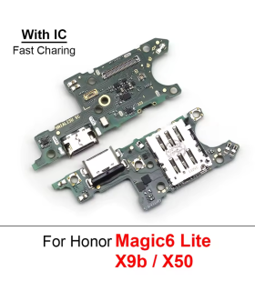 Honor X9b Magic6 Lite X50 Replacement Charging Port Board Flex Connector