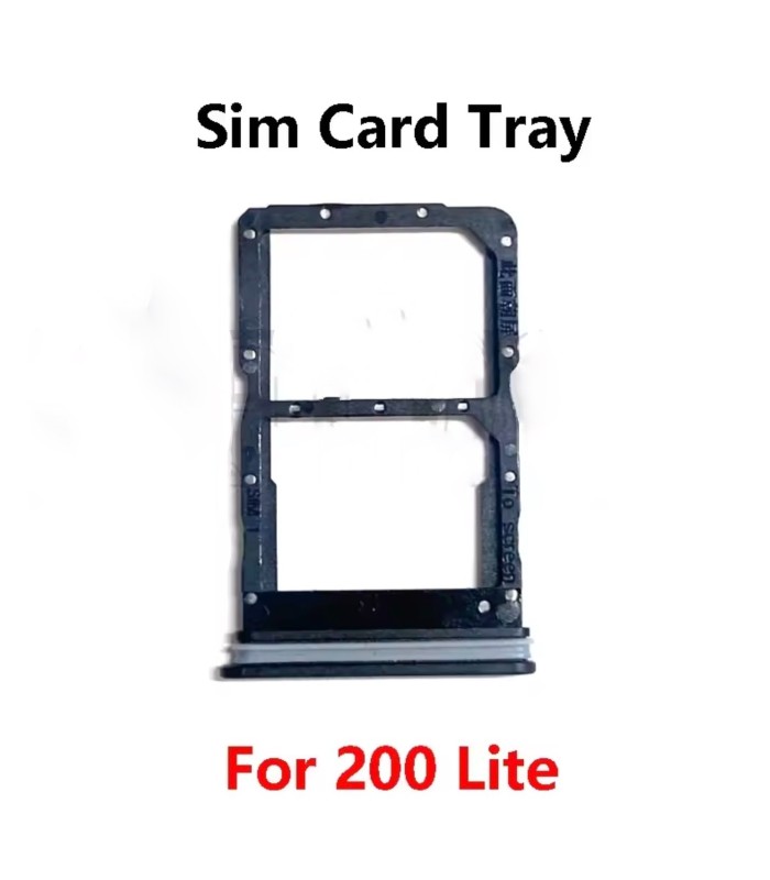 Honor 200 Lite Replacement Sim Tray Holder Slot ( Black )  LLY-LX1 LX2 LX3
