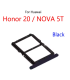 Honor huawei 20 NOVA 5T Replacement Dual SIM Card Tray holder (Black)