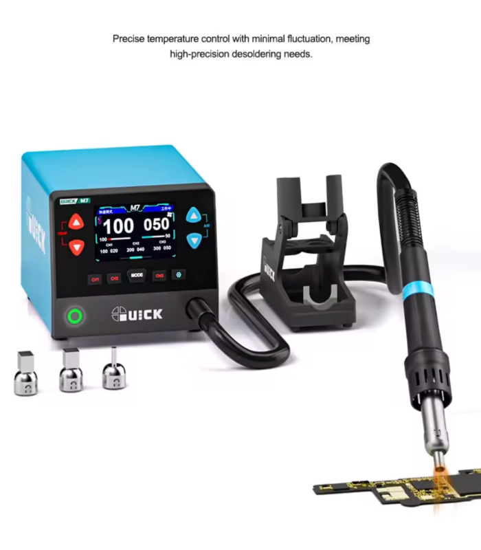 QUICK M7 220-240v 1000W Intelligent Lead-free Soldering Station 9-channel
