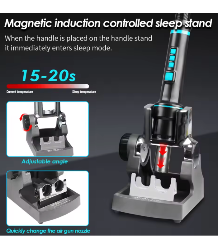 SUGON 8630Pro 1300W Hot Air Gun Digital Display BGA Rework Station machine