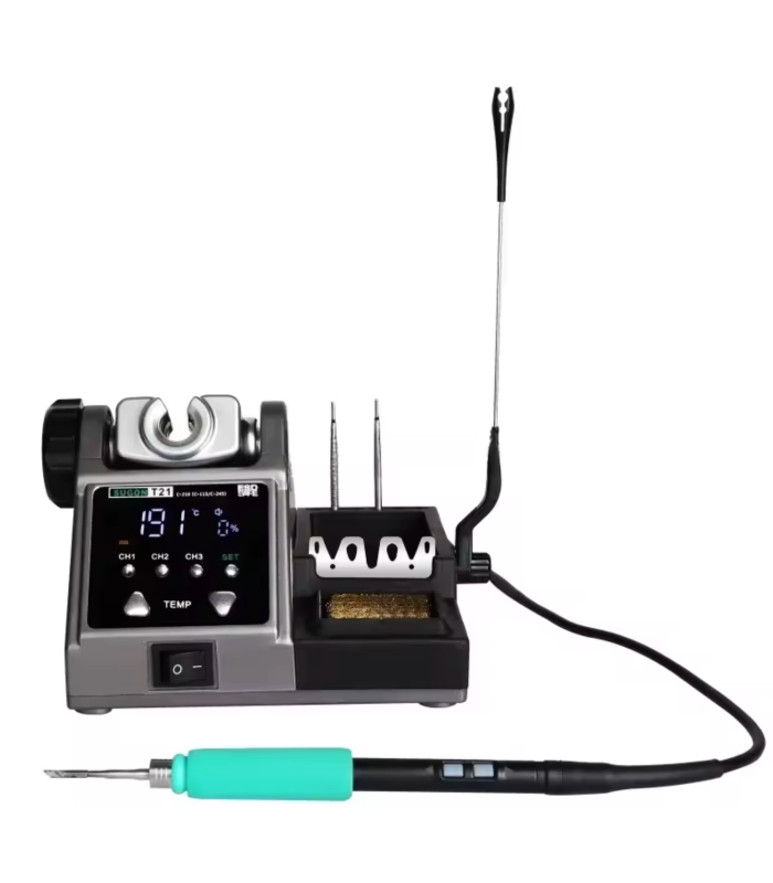 SUGON T21 120W Solder Station Soldering Iron T245 Handle 3pcs Tips