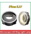 iFixes iL37 Microscope Polarized 96 LED Ring Light Anti Glare Microscope Lamp