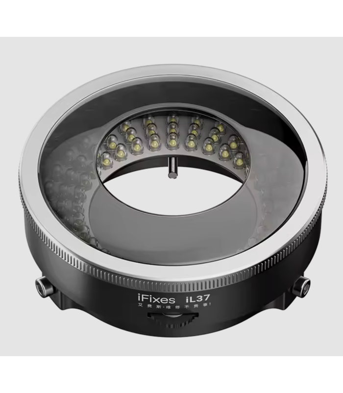 iFixes iL37 Microscope Polarized 96 LED Ring Light Anti Glare Microscope Lamp