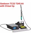 GEEBOON 240W TC22 soldering solder station T245 kit with Chisel tip and stand