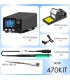 GEEBOON HC24 400W Heavy-duty soldering solder iron station C470 kit with tip
